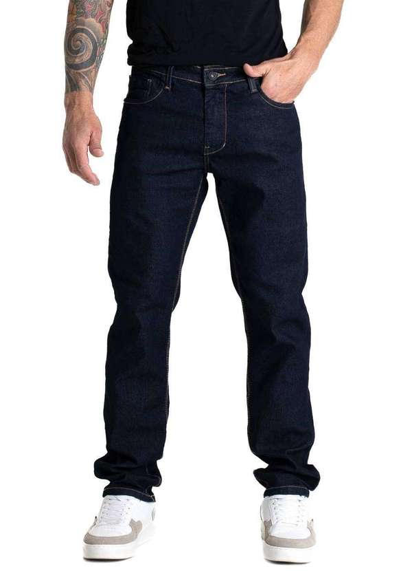 Sawary - Calça Jeans Sawary Reta - 280894 Azul