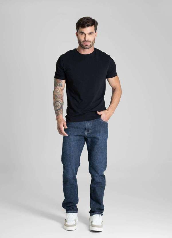 Sawary - Calça Jeans Sawary Reta - 280990 Azul 2