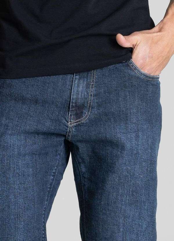 Sawary - Calça Jeans Sawary Reta - 280990 Azul 5