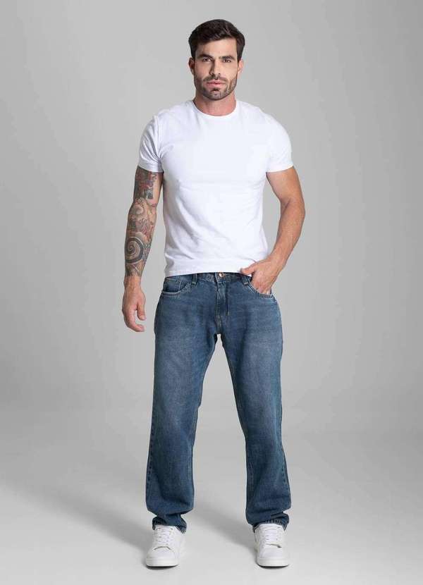 Sawary - Calça Jeans Sawary Reta - 281556 Azul 2