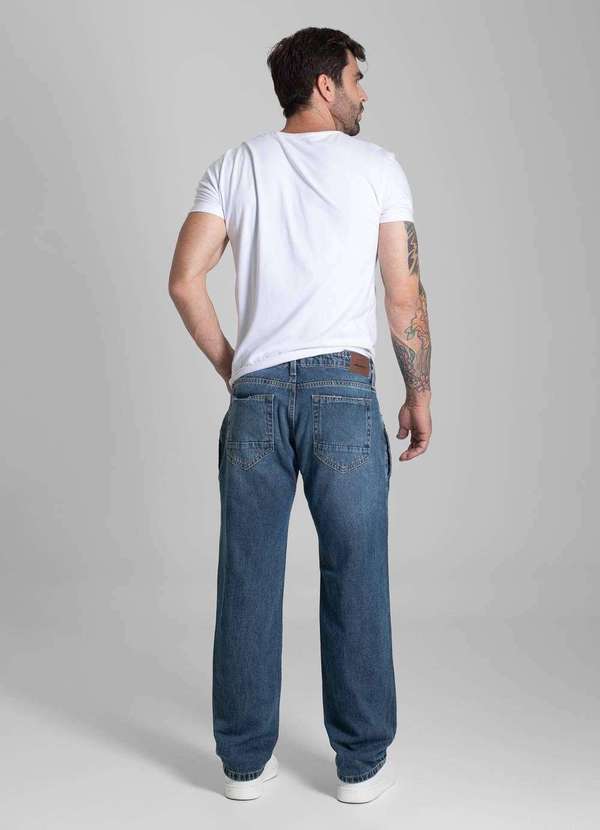 Sawary - Calça Jeans Sawary Reta - 281556 Azul 4
