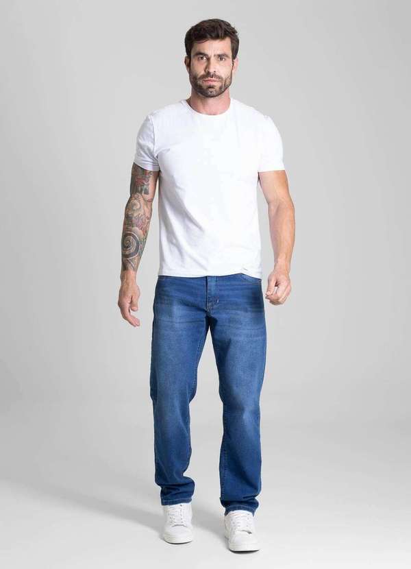 Sawary - Calça Jeans Sawary Reta - 281820 Azul 2