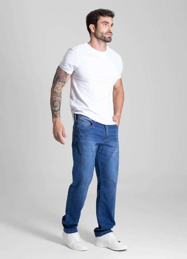 Sawary - Calça Jeans Sawary Reta - 281820 Azul 3