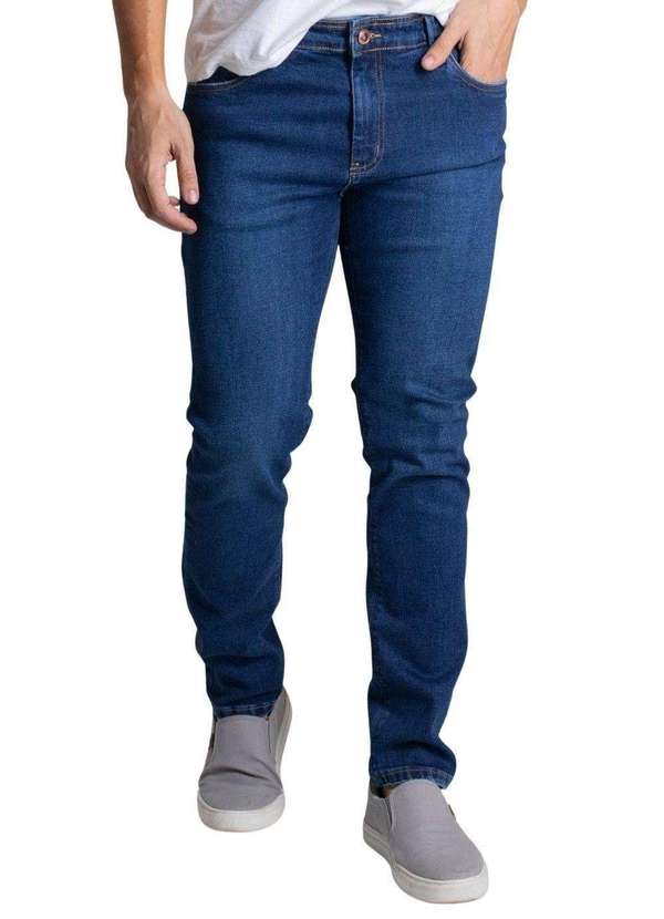 Sawary - Calça Jeans Sawary Skinny- 277732 Azul