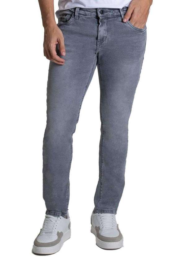 Sawary - Calça Jeans Sawary Skinny - 278568 Cinza