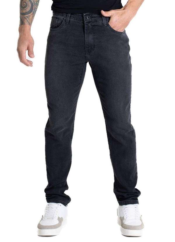 Sawary - Calça Jeans Sawary Skinny - 280907 Preto