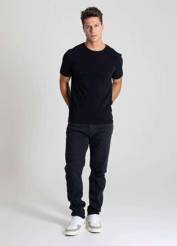 Sawary - Calça Jeans Sawary Slim - 280262 Preto 2