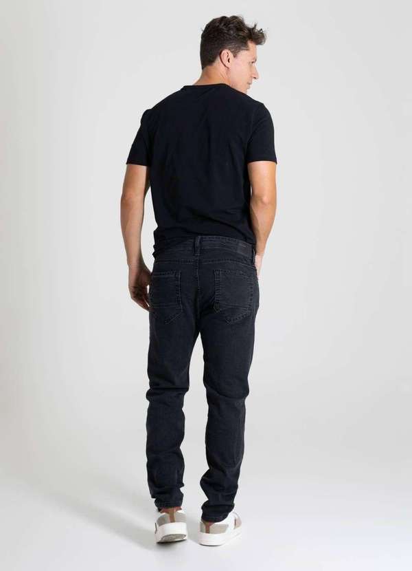 Sawary - Calça Jeans Sawary Slim - 280262 Preto 4
