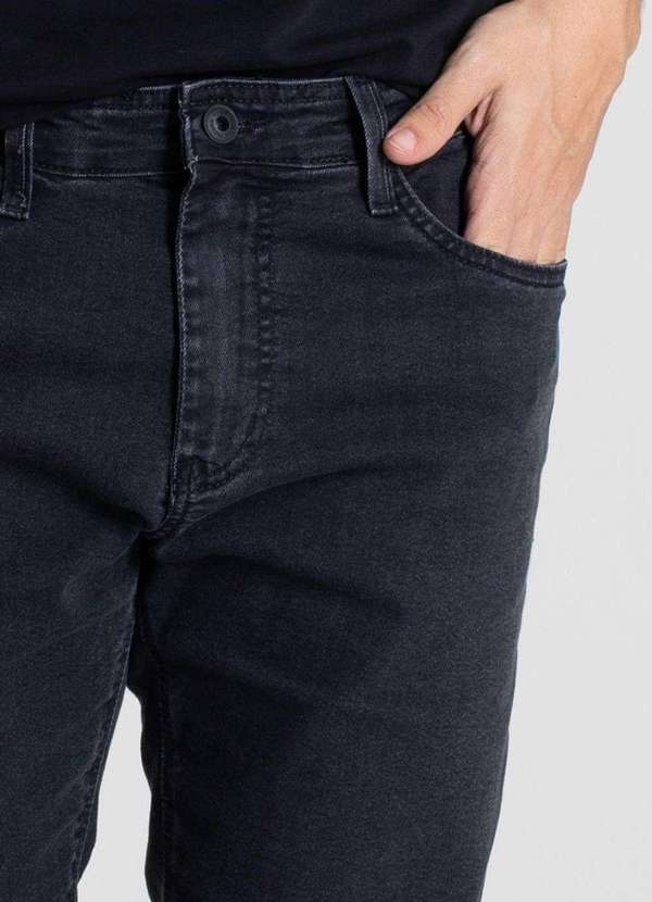 Sawary - Calça Jeans Sawary Slim - 280262 Preto 5