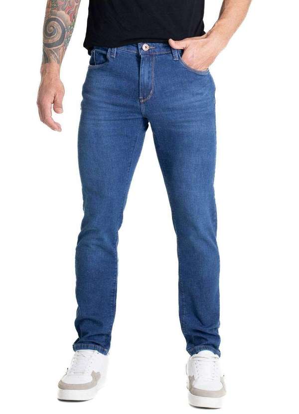 Sawary - Calça Jeans Sawary Slim - 280392 Azul