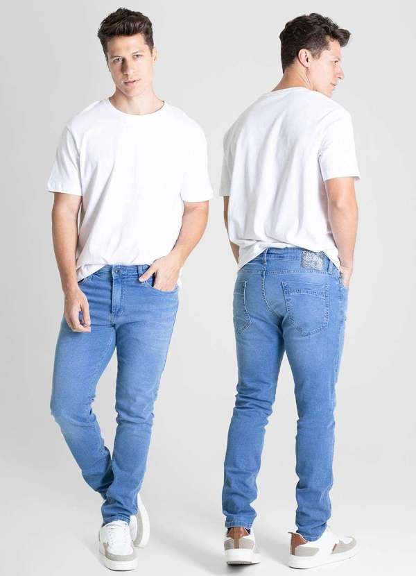 Sawary - Calça Jeans Sawary Slim - 280550 Azul 6