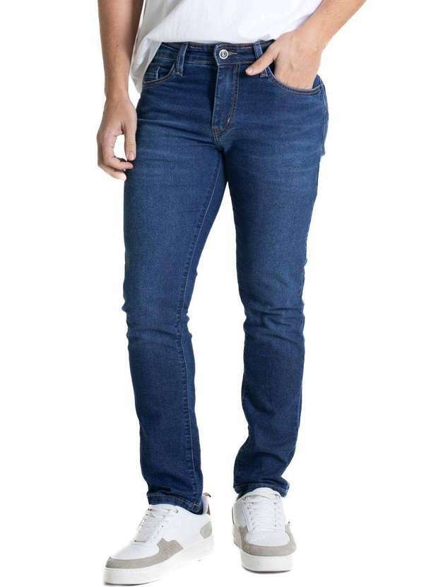Sawary - Calça Jeans Sawary Slim - 280712 Azul