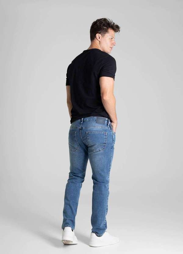 Sawary - Calça Jeans Sawary Slim - 280776 Azul 4