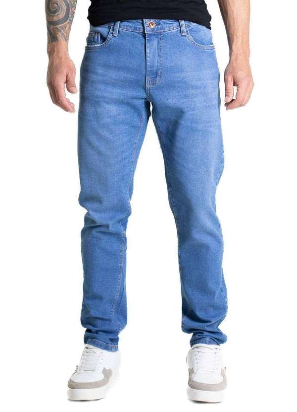 Sawary - Calça Jeans Sawary Slim - 280874 Azul