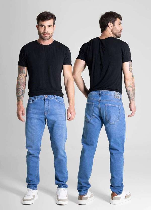 Sawary - Calça Jeans Sawary Slim - 280874 Azul 6