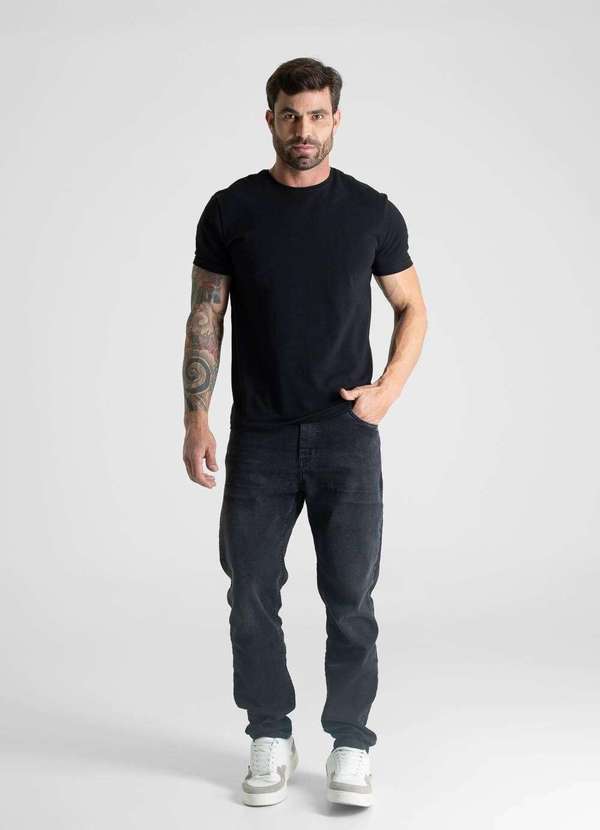 Sawary - Calça Jeans Sawary Slim - 281056 Preto 2