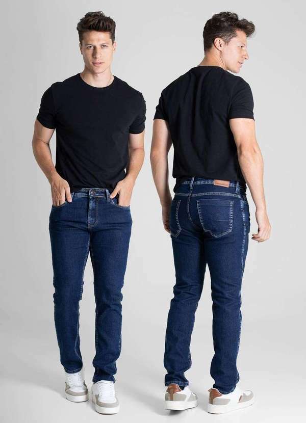 Sawary - Calça Jeans Sawary Slim - 281163 Azul 6