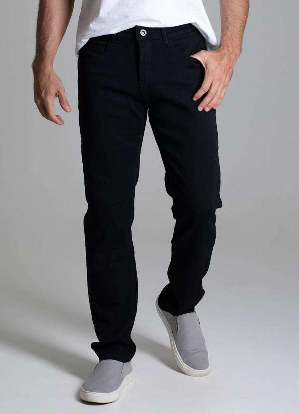 Sawary - Calça Sarja Sawary Skinny - 264076 Preto 5