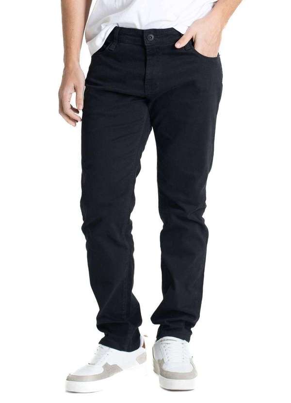 Sawary - Calça Sarja Sawary Skinny - 280988 Preto