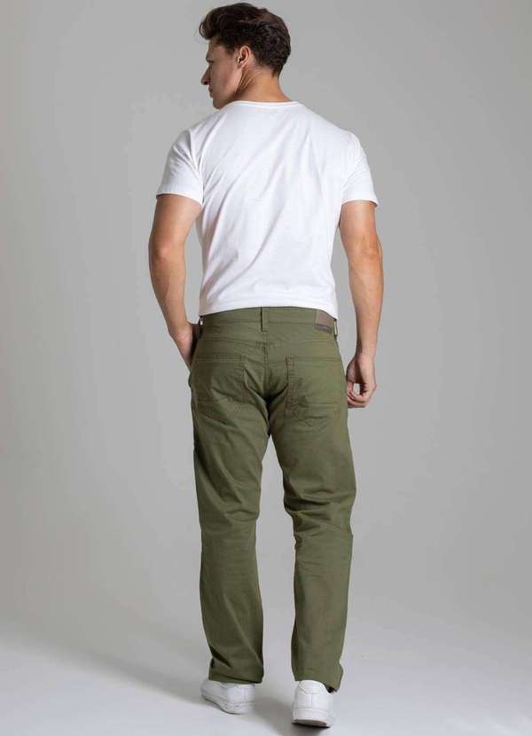 Sawary - Calça Sarja Sawary Skinny - 276817 Verde 4