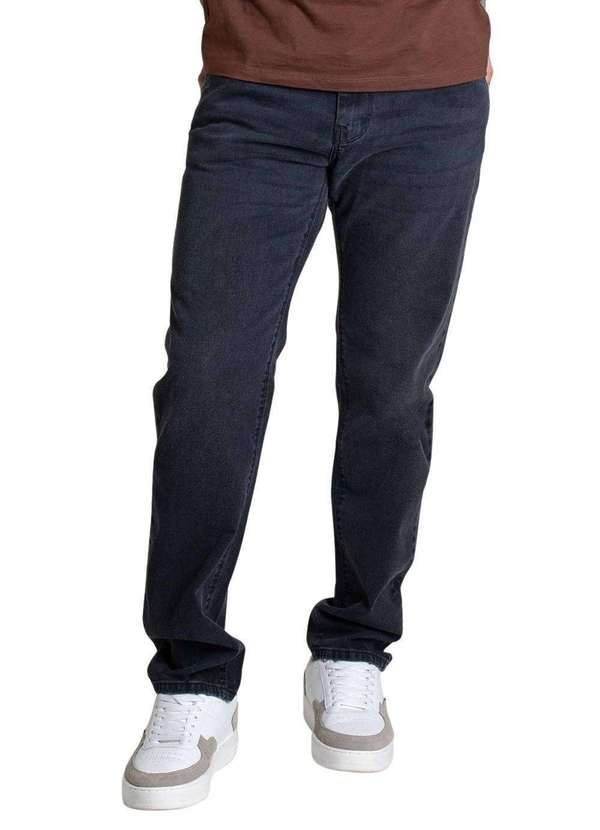 Sawary - Calça Sarja Sawary Slim - 279023 Preto