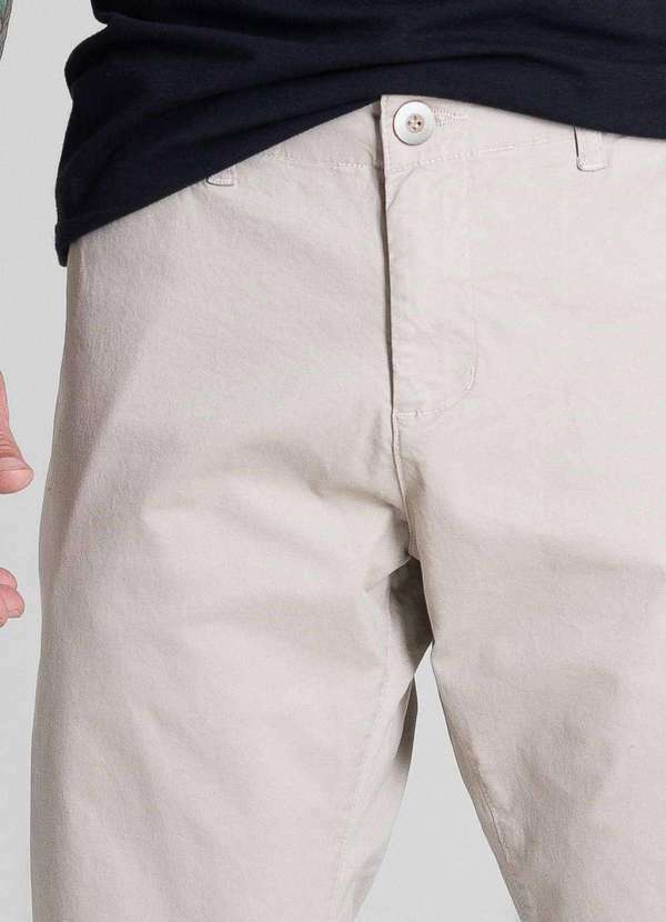 Sawary - Calça Sarja Sawary Slim - 280955 Bege 5