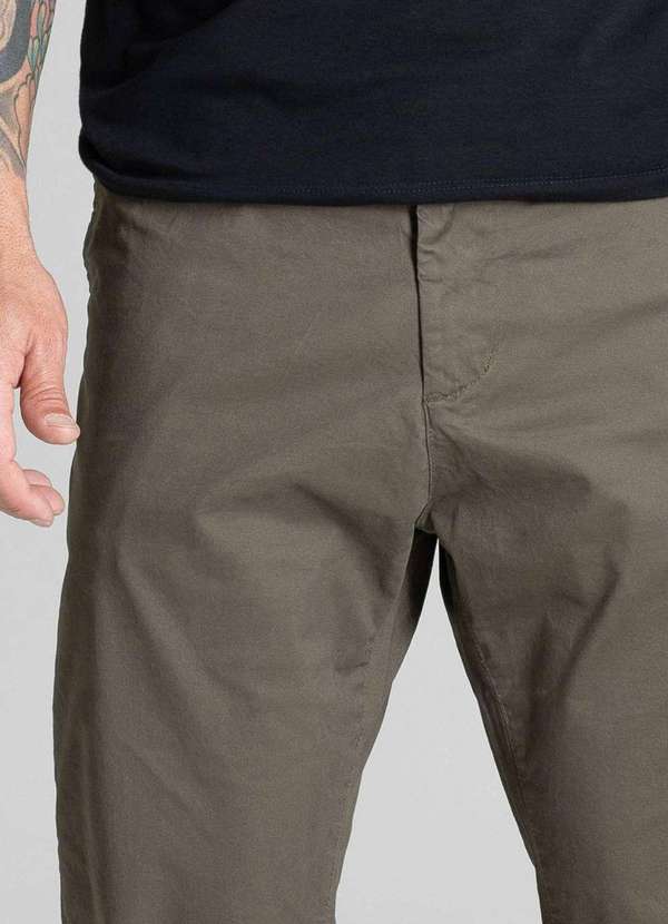 Sawary - Calça Sarja Sawary Slim - 280956 Verde 5