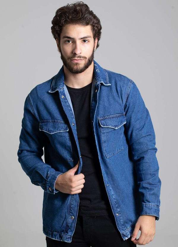 Sawary - Jaqueta Jeans Sawary - 273270 Azul 2