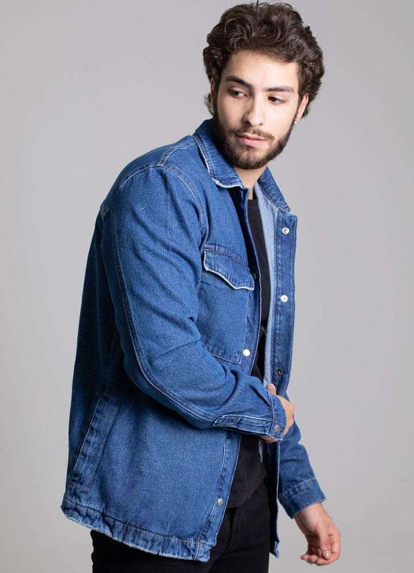 Sawary - Jaqueta Jeans Sawary - 273270 Azul 3