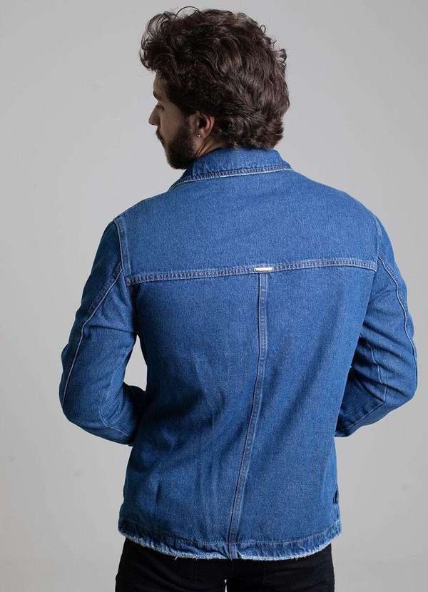 Sawary - Jaqueta Jeans Sawary - 273270 Azul 4