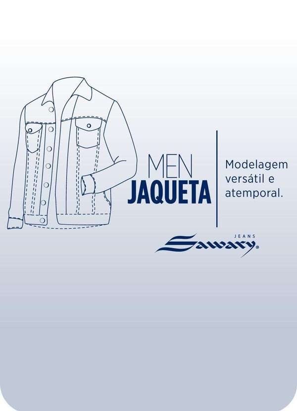 Sawary - Jaqueta Jeans Sawary - 273270 Azul 8