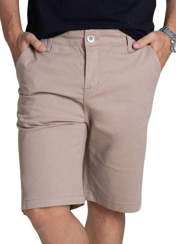 Sawary - Bermuda Sarja Sawary - 279172 Bege