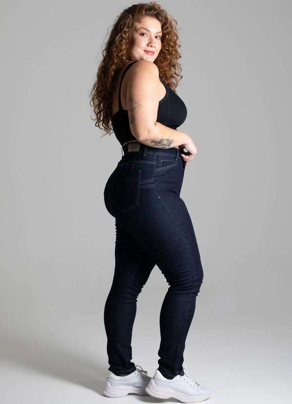 Sawary - Calça Jeans Sawary Plus Size - 275283 Azul 2