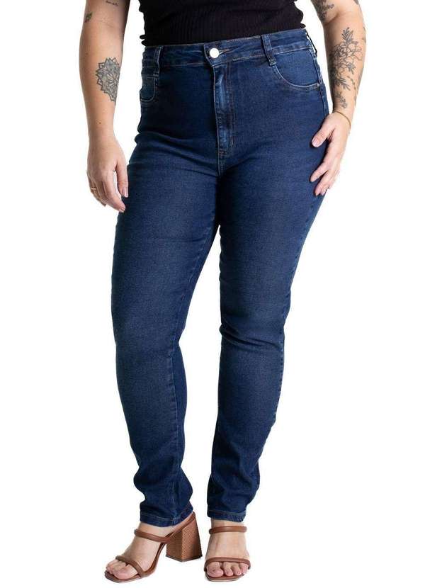 Sawary - Calça Jeans Sawary Plus Size - 280692 Azul