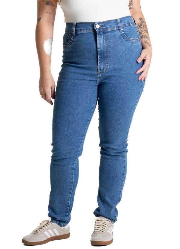 Sawary - Calça Jeans Sawary Plus Size - 280945 Azul