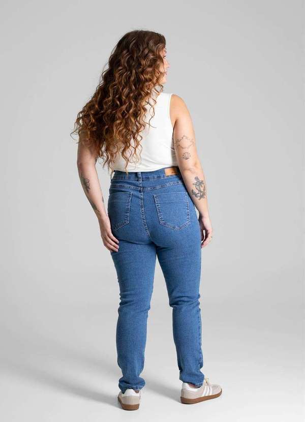 Sawary - Calça Jeans Sawary Plus Size - 280945 Azul 4