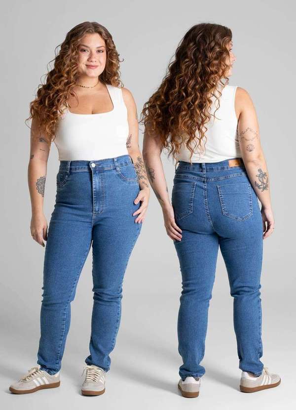 Sawary - Calça Jeans Sawary Plus Size - 280945 Azul 6