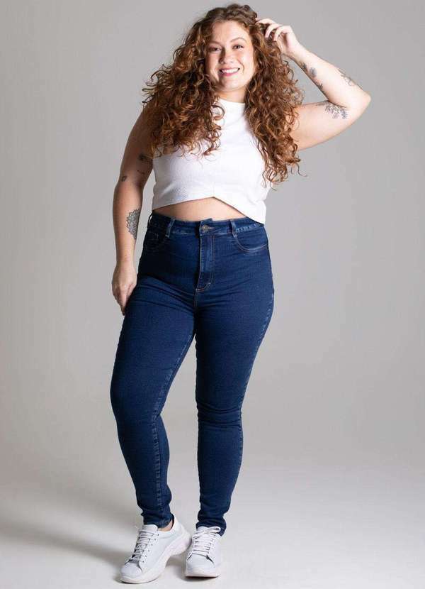 Sawary - Calça Jeans Sawary Plus Size Calça Jeans Sawary Plus Size 275720