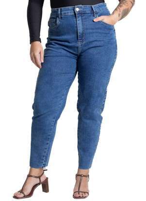 Calça Jeans Sawary Plus Size Mom - 282086 - SAWARY