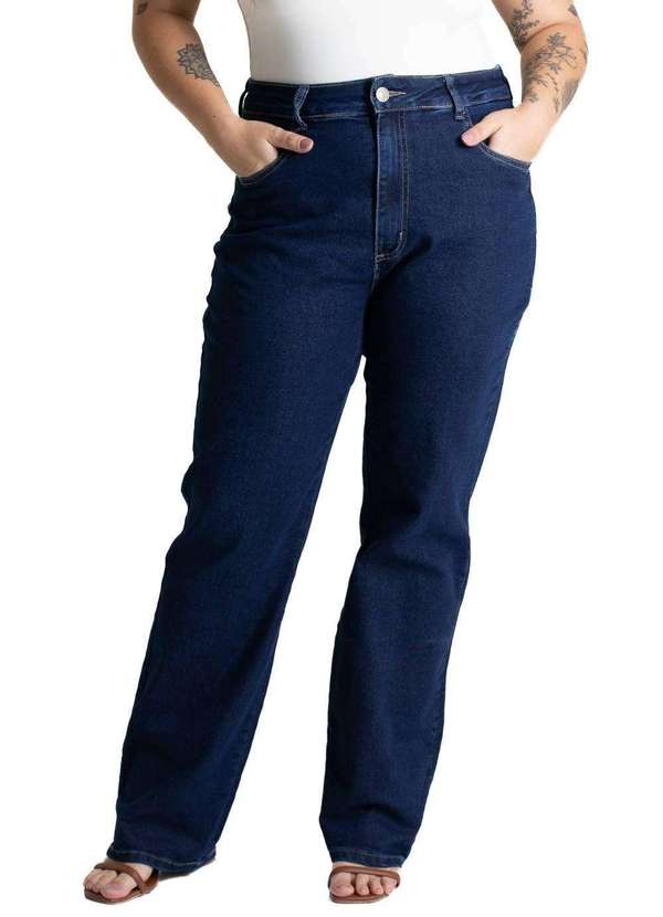 Sawary - Calça Jeans Sawary Plus Size Petit - 280934 Azul