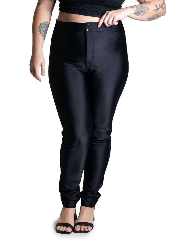 Sawary - Calça Legging Sawary Plus Size - 275316 Preto
