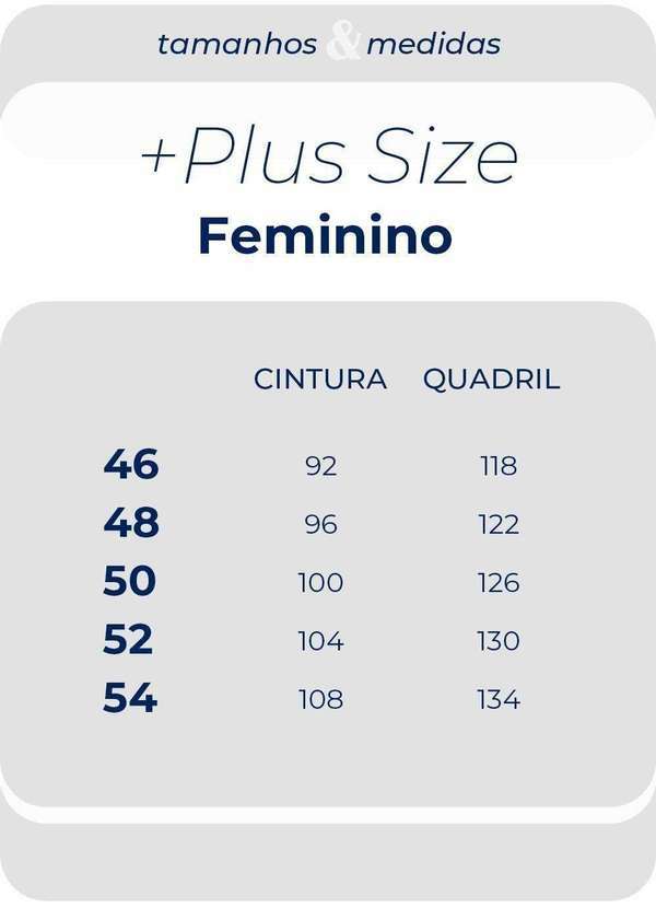 Sawary - Calça Sarja Sawary Plus Size - 277971 Bege