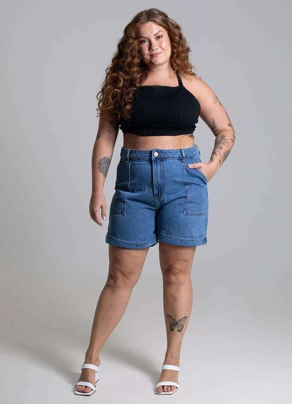 Sawary - Shorts Jeans Sawary Plus Size Shorts Sawary Plus Size 273751 46