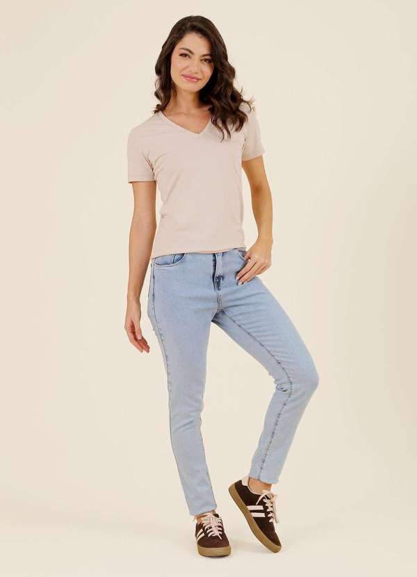 Pop Me - Calca Jeans Skinny Azul 1