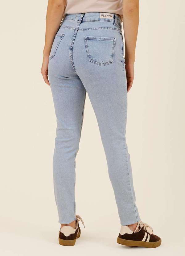 Pop Me - Calca Jeans Skinny Azul 3