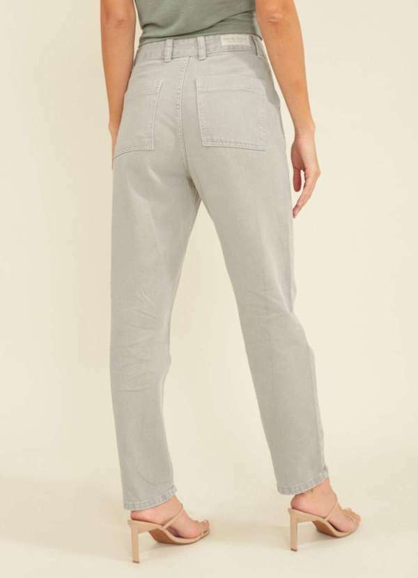 Pop Me - Calca Sarja Bolso Frontal Verde 4