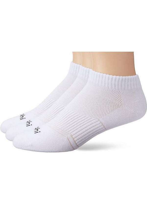 Altomax - Meias Altomax Kit 3 pares Curto Branco 39-43 004almi21603 Branco