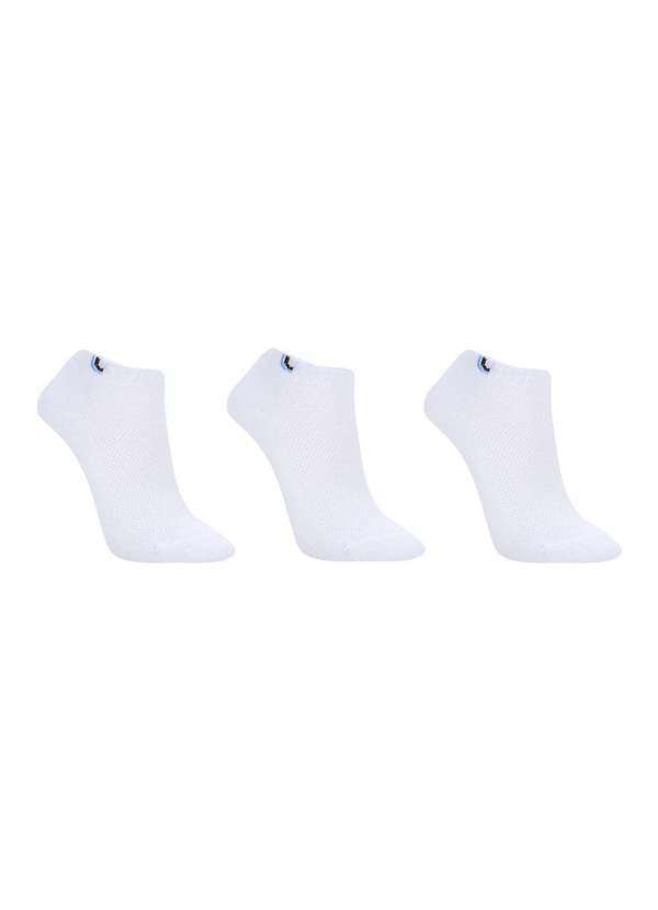 Lupo - Meia Lupo Sport Kit 3 pares Branca 37-40 03225-089-0901-M Branco