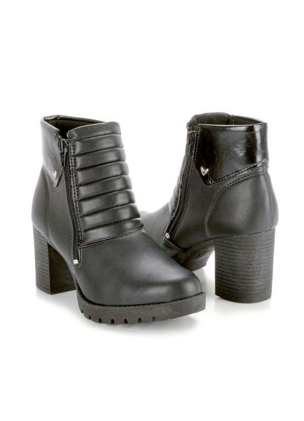 Mississipi - Bota Mississipi Salto Alto Preto Q7836-0001 Preto