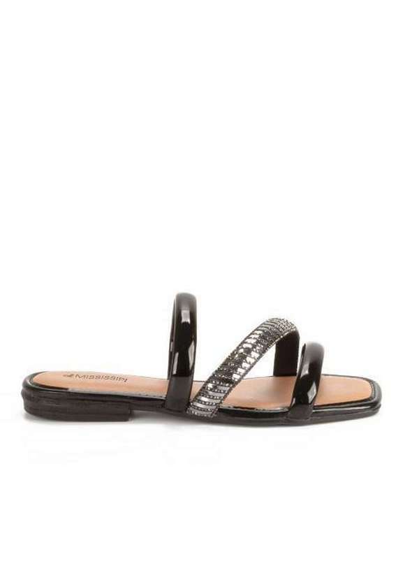 Mississipi - Chinelo Mississipi Mandang Preto Enfeite Q8841-0001 Preto